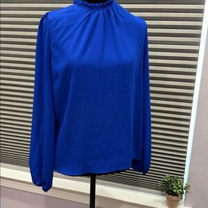 SHEIN Royal Blue Long Sleeve Top